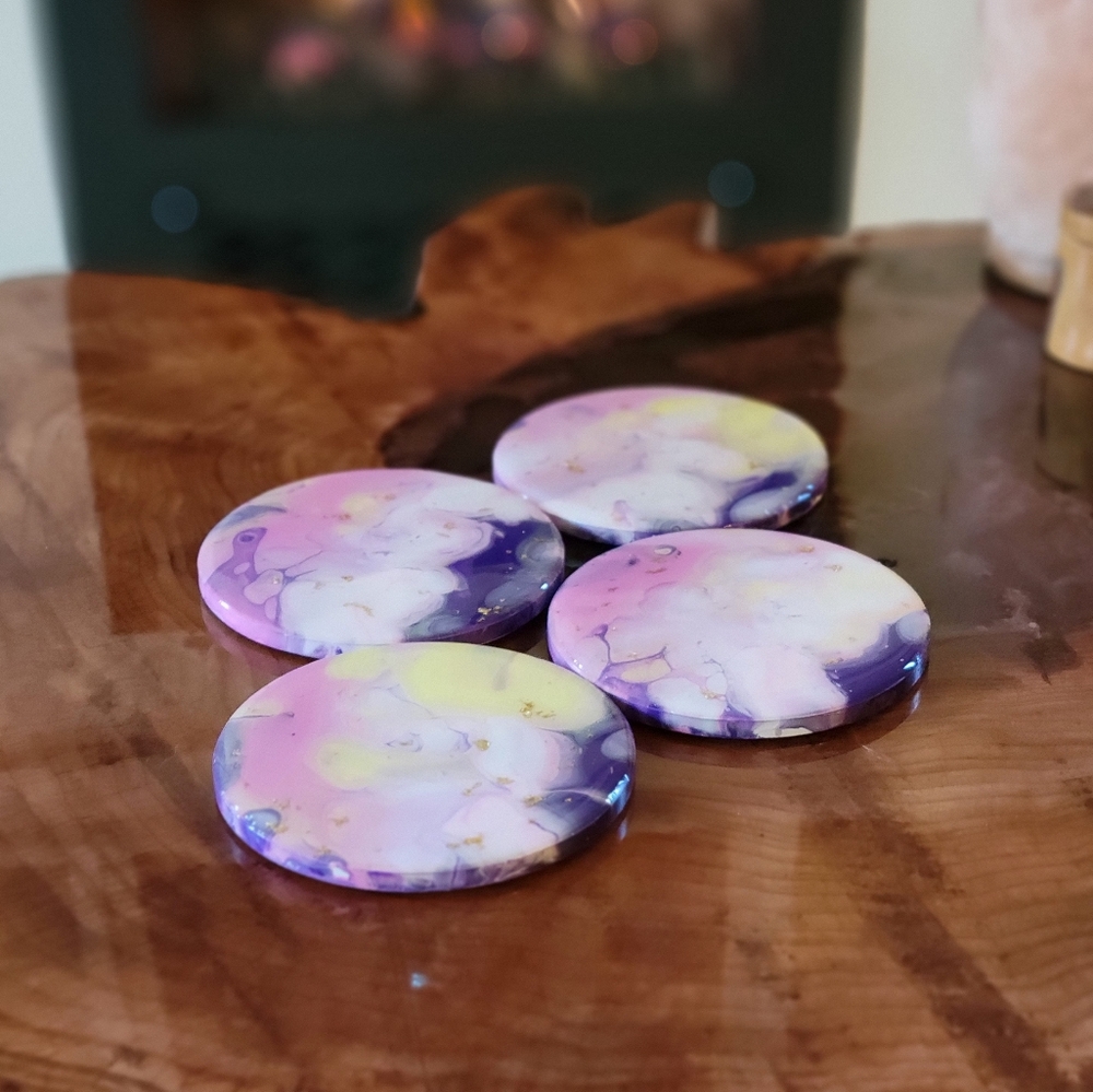 Abstract Art Coaster Set